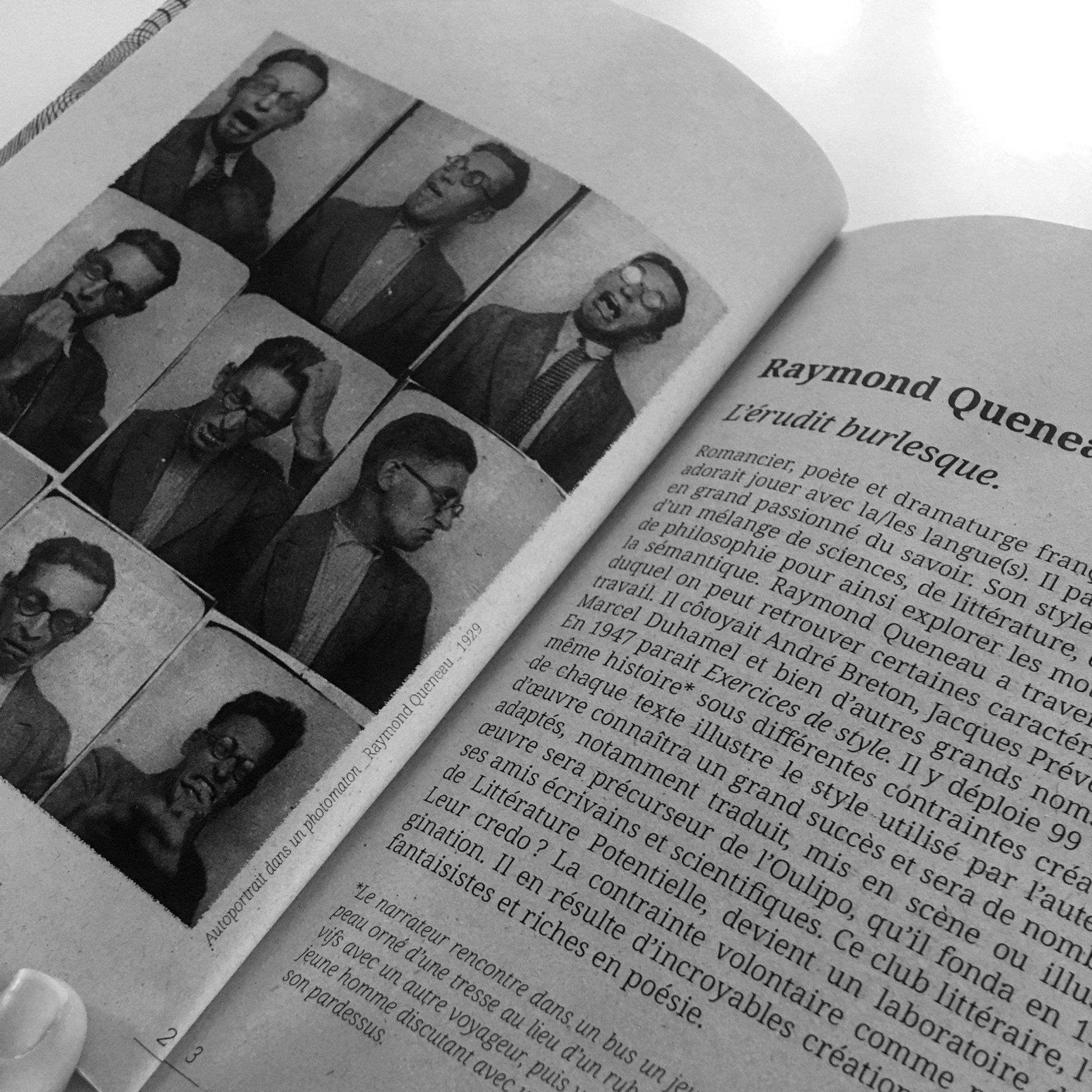 Exercices de style page intérieure