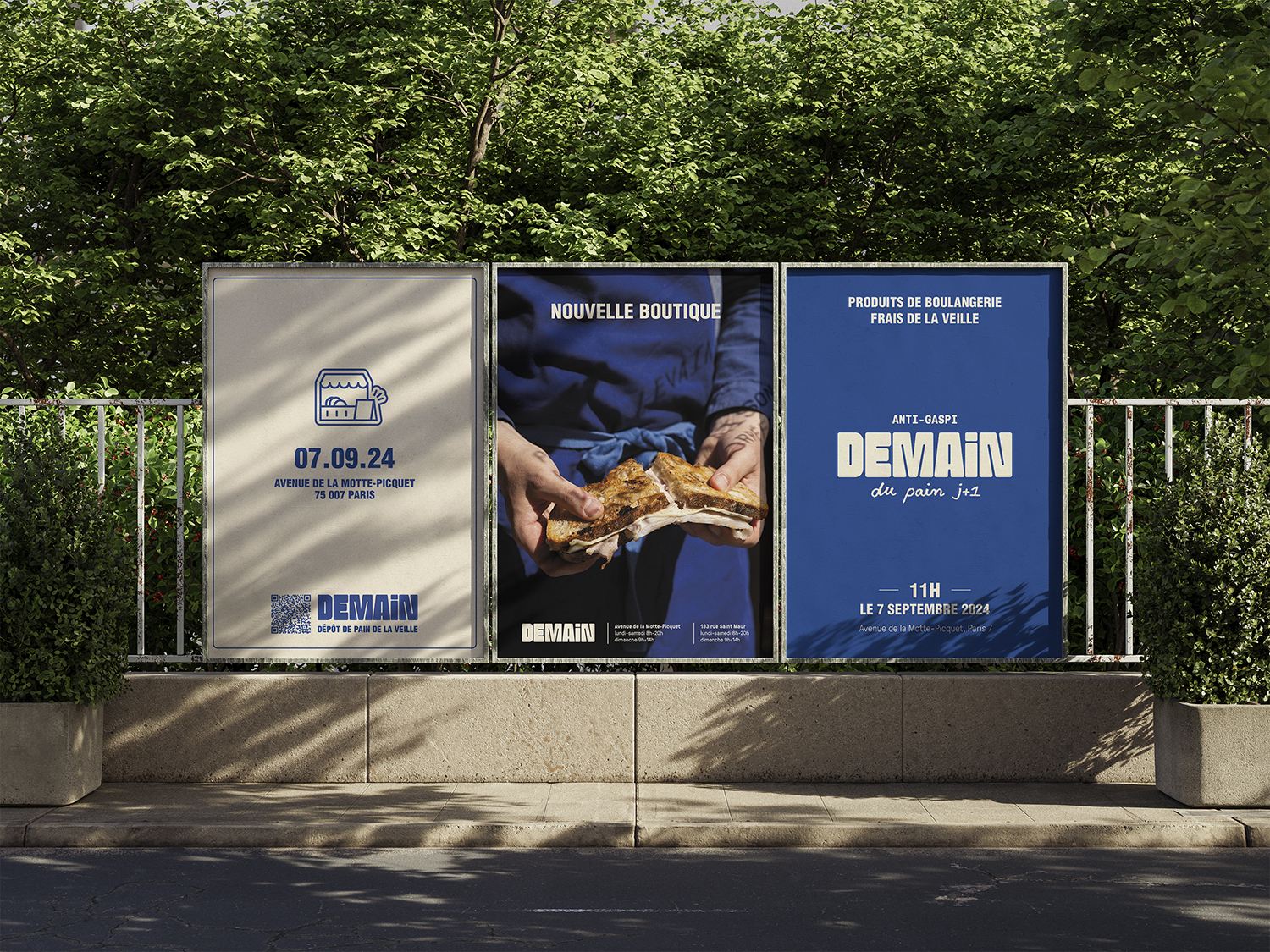 Série affiches promotionnelles DEMAIN