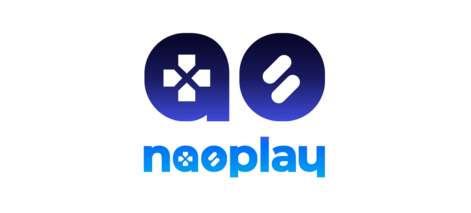 logo degrade naoplay