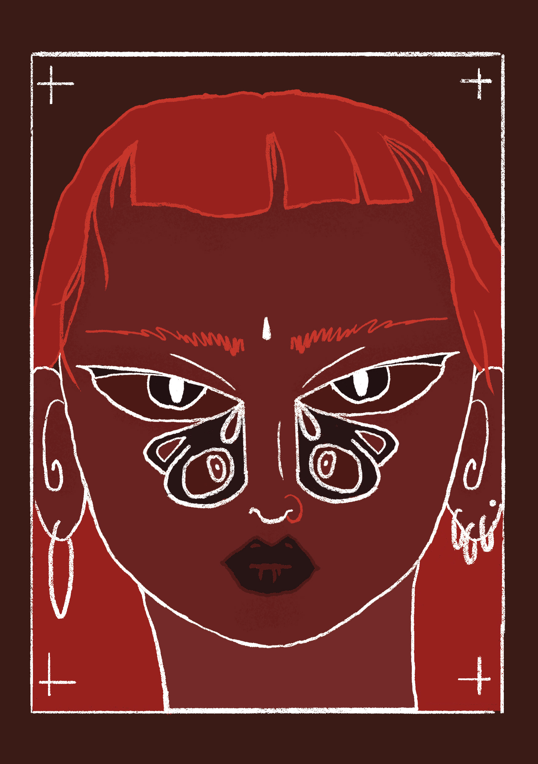 FEMME PAPILLON